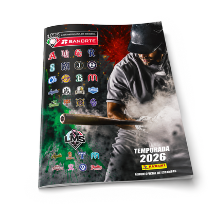 Álbum Panini 2026 LMB BANORTE Pasta Suave